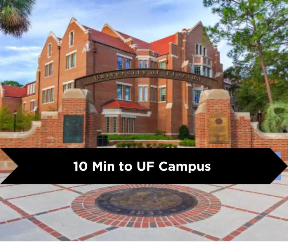 Villa King Bed Cozy Townhouse 10 Min From Uf Gainesville Exterior foto